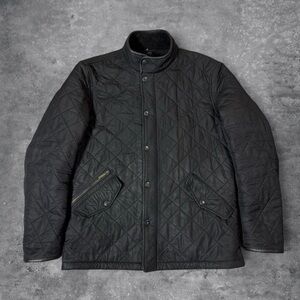 Barbour Men's Dark Quilted Jacket